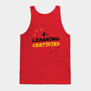 E-Learning Certified Tank Top